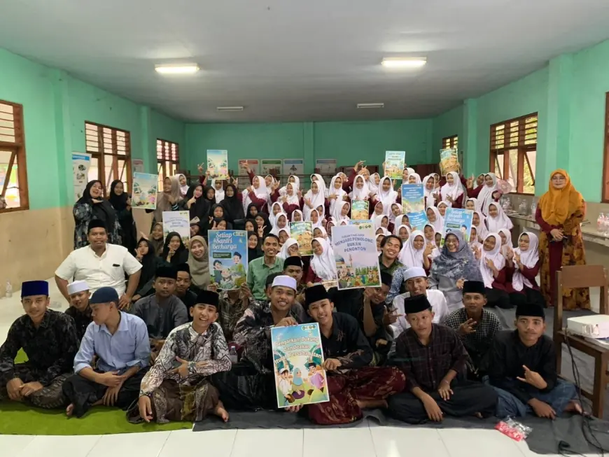 Puluhan Santri di Tiga Ponpes di Mojokerto Diasah Ketahanan Mental dan Empatinya