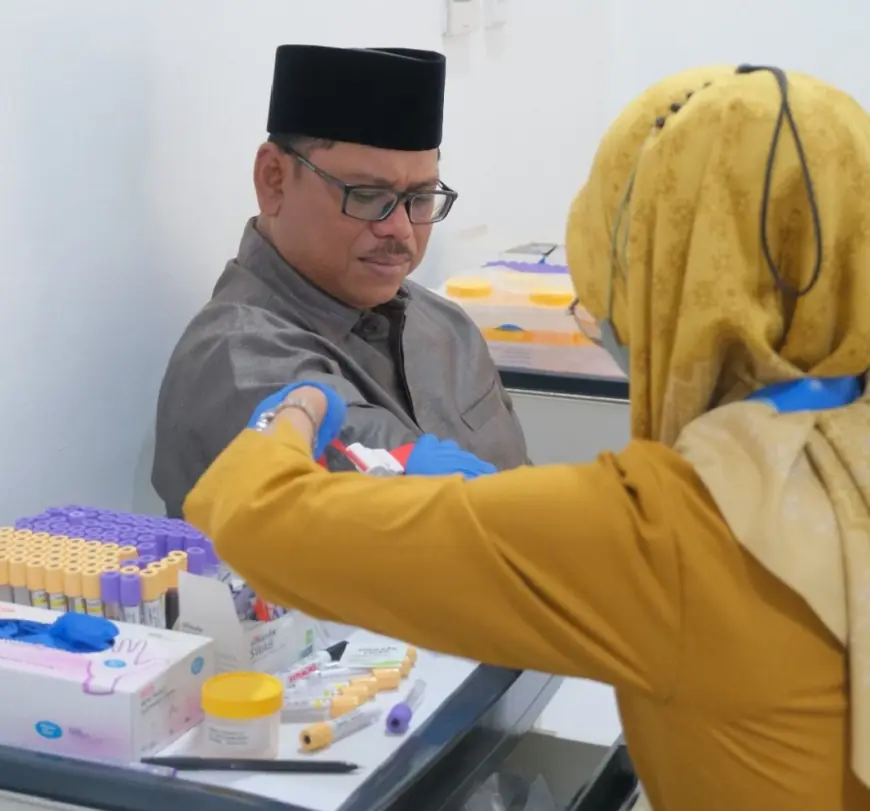 Jaga Kesehatan, Anggota DPRD Pasuruan Kompak Medical Check Up di RSUD Bangil
