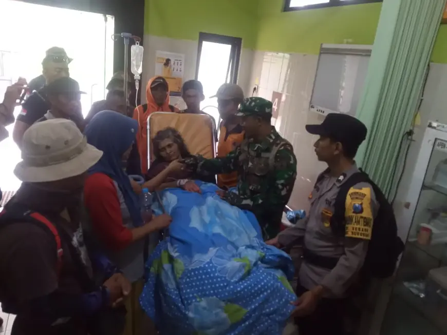 Warga Sukosari Bondowoso yang Hilang Ditemukan Selamat di dalam Jurang 