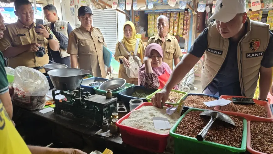 Sidak Pasar, Satgas Pangan Tidak Menemukan Beras Dijual Melebihi HET