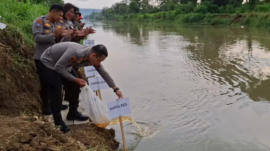 Baru 10 Desa di Tulungagung Yang Memiliki Perdes Pelestarian Lingkungan, Kapolres Berikan Apresiasi