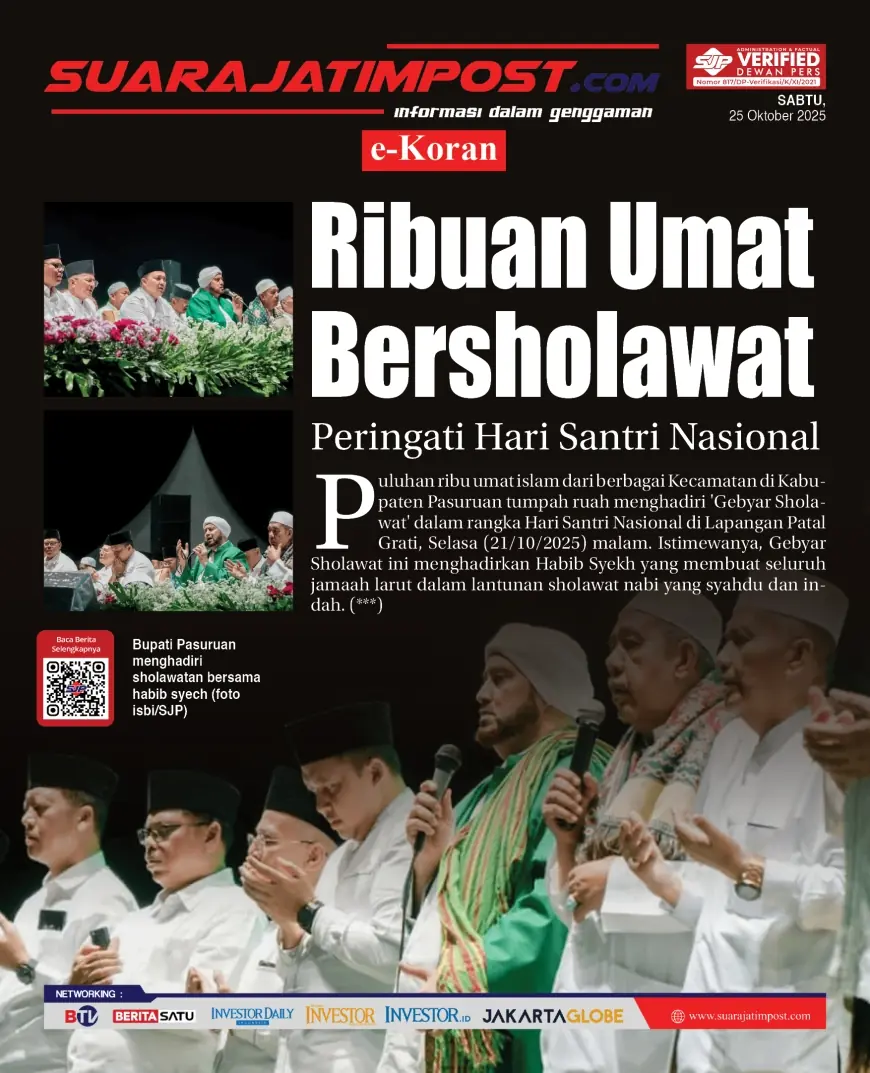 eKoran, Edisi Sabtu, 25 Oktober 2025