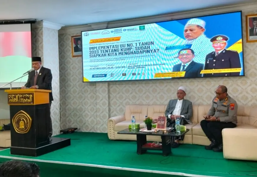 Songsong KUHP Baru, Peradi Jombang Gelar Diskusi Publik Libatkan Pesantren dan Ormas
