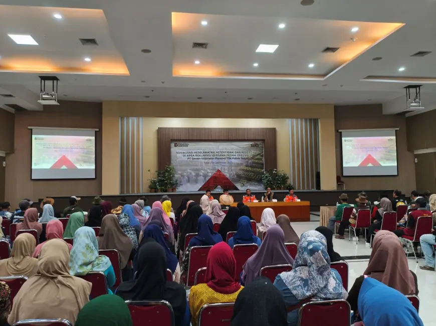 SIG Tuban Gelar Sosialisasi Keselamatan dan Kebersihan bagi Petani Greenbelt
