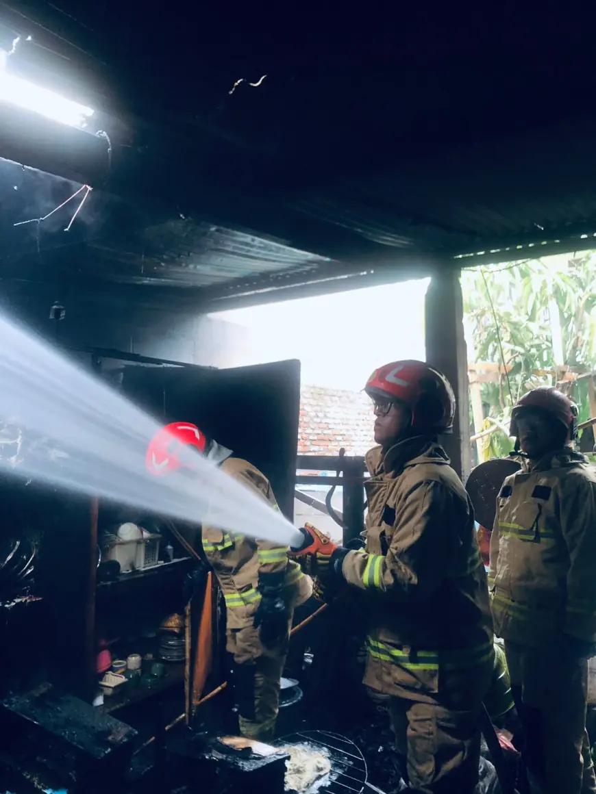 Dapur Warga di Sumberejo Terbakar, Kerugian Capai Rp 30 Juta