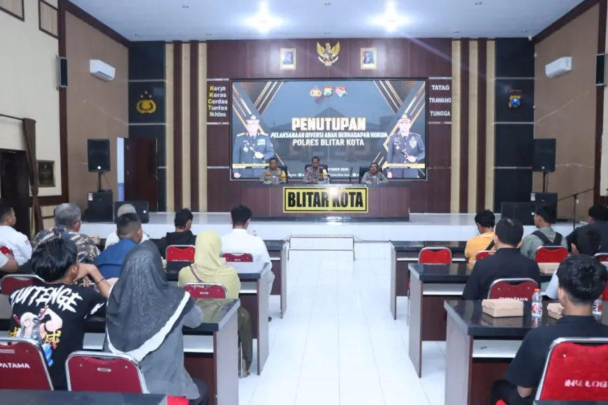 23 Anak Pelaku Kerusuhan di Mapolres Blitar Kota Selesai Jalani Diversi, Tunjukkan Perubahan Positif