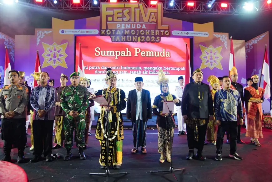 Puncak Hari Sumpah Pemuda di Mojokerto, Wali Kota Tegaskan Pemuda Adalah Pewaris Peradaban