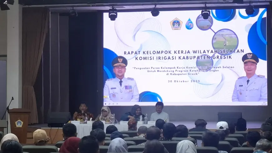 Komisi II DPRD Gresik Dorong Optimalisasi Waduk Irigasi