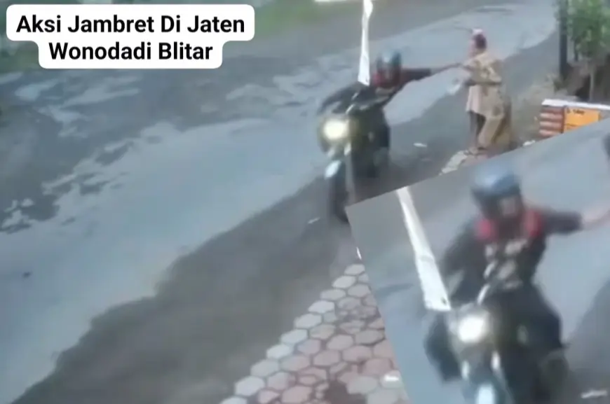 Viral Pemotor Jambret Kalung Emak-Emak di Blitar, Ternyata Perhiasan Imitasi