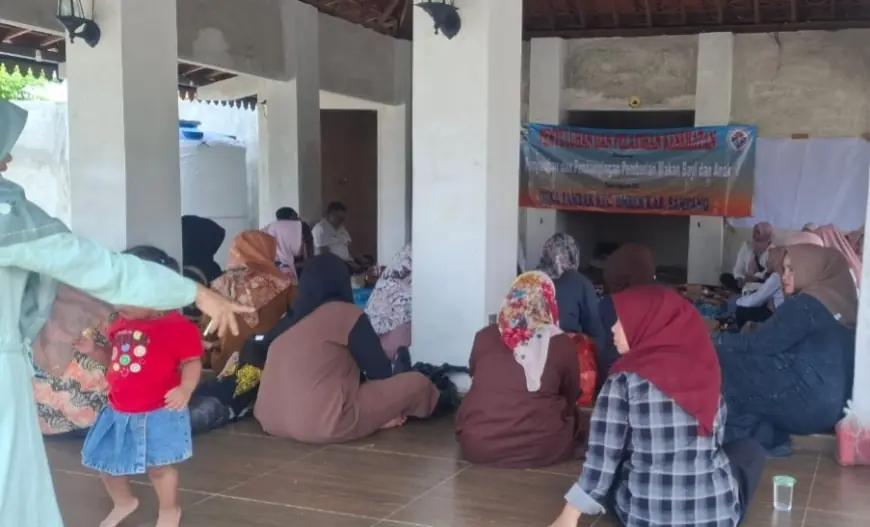 TP-PKK Desa Tambak Gelar Penyuluhan Pemberian Makan Bayi dan Anak