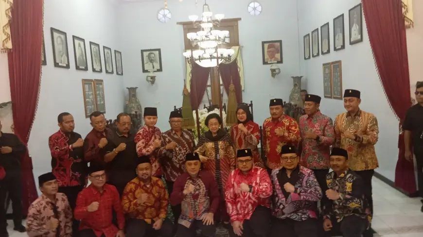 Tiba di Blitar, Megawati Soekarnoputri Bertemu Kada dan Wakada, Tekankan Hal Ini