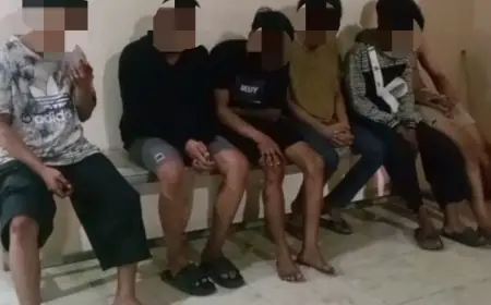 Terlibat Kecelakaan, 7 Pesilat di Gresik Diamankan Polisi