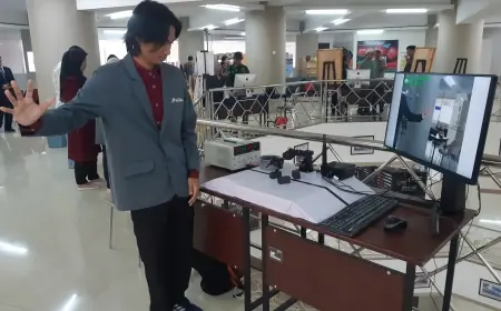 Robot Lengan Pintar Karya Mahasiswa Undika, Bergerak Hanya dengan Isyarat Tangan