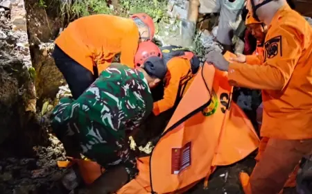 Empat Korban Longsor di Trenggalek Ditemukan Meninggal Dunia, Operasi SAR Dinyatakan Selesai