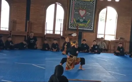Program Latihan Pencak Silat Usia Dini ala SH Terate Cabang Bojonegoro