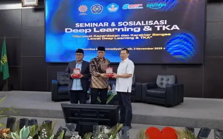 Sosialisasikan Deep Learning dan TKA di UMG Gresik: Mendikdasmen Ungkap Perlunya Peningkatan Kualitas Belajar di Sekolah