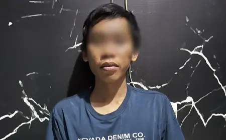 Motor Petani di Gresik Digasak Maling, Pelaku Asal Lamongan Dibekuk di Rumahnya