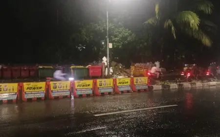 Hujan Lebih dari Enam Jam, Sejumlah Wilayah Surabaya Tergenang hingga Motor Mogok