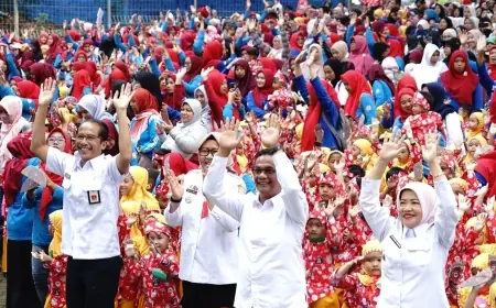Anak Adalah Bintang Masa Depan, Pesan Wabup Malang di Gebyar PAUD 2025