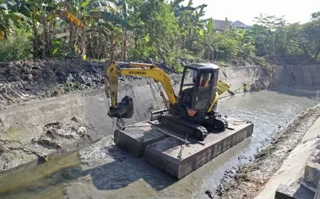 Pemkot Surabaya Kebut Proyek Drainase Hadapi Puncak Musim Hujan 2026