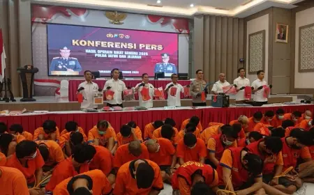 Operasi Sikat Semeru 2025, Polda Jatim Ungkap  1.443 Kasus dengan 1.135 Tersangka