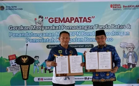 Sinergi Pemkab dan BPN, Bondowoso Menuju Tertib Pertanahan