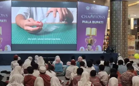 Gress Of Champions: Puluhan Siswa di Gresik Antusias Berebut Piala Bupati 2025