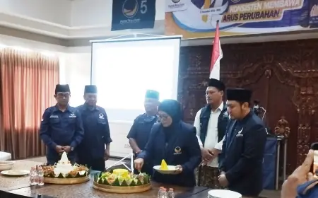 HUT ke-14, Nasdem Malang Targetkan Seluruh Dapil Terisi di Pemilu 2029