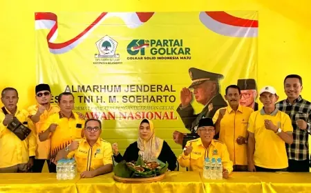 Golkar Mojokerto Sambut Penganugerahan Gelar Pahlawan Nasional untuk Soeharto
