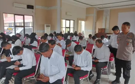 Rikkes dan Tes Psikologi Calon Pegawai SPPG Patianrowo Digelar di Polres Nganjuk