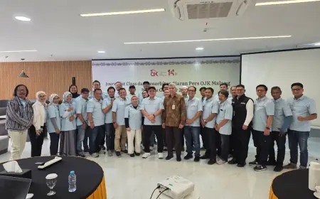 OJK Malang Perkuat Literasi dan Sinergi Media di Makassar, Ekonomi Wilayah Tumbuh Positif