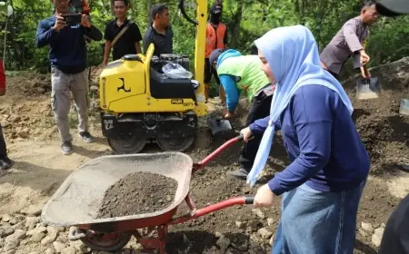 Proyek Jalan Rp2 Miliar Jombang Tertunda, Terjebak di Proses Lelang, Janji Warsubi Tinggal Kenangan