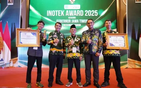 Pemkab Pasuruan Raih 3 Penghargaan dalam Ajang Inotek Award 2025