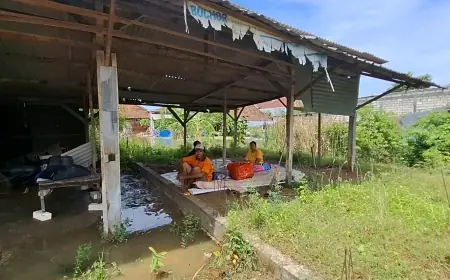 Bertahan di Tengah Kepungan Air, Nestapa Korban Banjir Gresik yang Enggan Mengungsi
