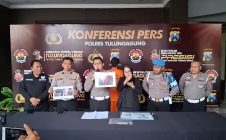 Sopir Bus Harapan Jaya Resmi Jadi Tersangka Kasus Kecelakaan Maut di Ngunut, Tulungagung