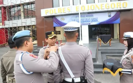 Gas Pol! Polres Bojonegoro Bakal 'Sikat' 7 Dosa Utama Pengendara di Operasi Zebra Semeru 2025