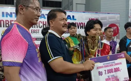 Sukses Besar, International Jember Marching Carnival 2025 Kian Kukuhkan Posisi Jember di Mata Dunia