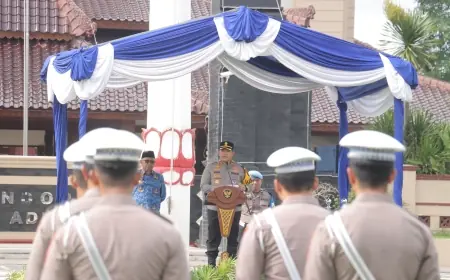 Polres Blitar Terjunkan 64 Personel, Operasi Zebra Semeru 2025 Sasar Tujuh Pelanggaran Prioritas