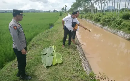Belajar Berenang di Sungai Irigasi, Remaja di Trenggalek Tewas Tenggelam