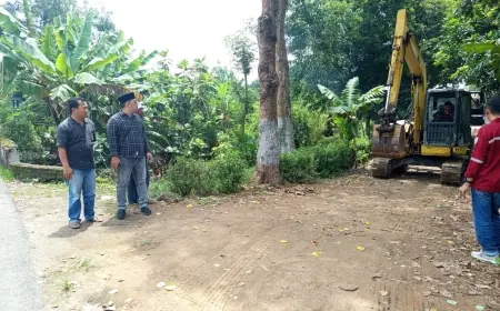 DPUPR Nganjuk Normalisasi Saluran Irigasi di 3 Dusun Desa Kampungbaru Tanjunganom