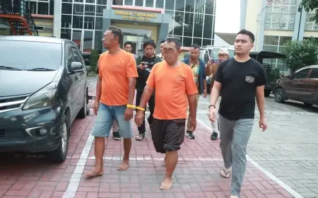 Dua Pelaku Curanmor Modus Penawaran Kerja di Gresik Diringkus