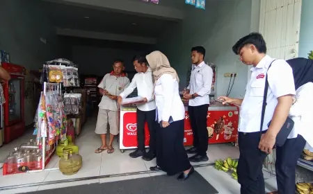 Antisipasi Kelangkaan Gas Elpiji 3 Kilogram di Kota Blitar Saat Nataru, Petugas Gabungan Cek Pangkalan