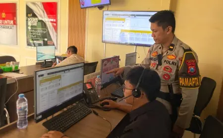 Respon Cepat Laporan Warga, Polres Blitar Lengkapi Pamapta dengan Teknologi Real-Time