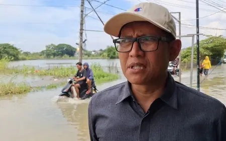 Soroti Banjir Luapan Kalilamong, DPRD Gresik Desak Normalisasi Irigasi dan Siaga Bencana