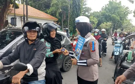 Empat Hari Operasi Zebra 2025 di Kota Blitar, Teguran ke 900 Pelanggar Didominasi Pengendara di Bawah Umur