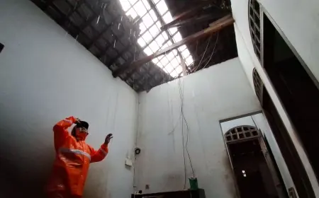 Angin Puting Beliung Terjang Tulungagung, Puluhan Rumah Rusak