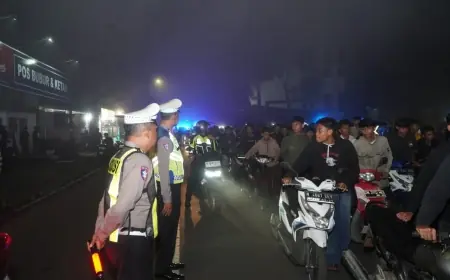 Kawasan Kanjuruhan Kembali Jadi Arena Balap Liar, Polres Malang Lakukan Penertiban Besar-besaran