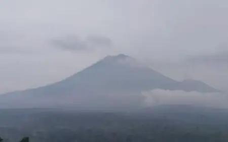Semeru Masih Gemuruh, PVMBG Masih Tetapkan Status Awas
