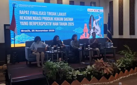 Kemenham Dorong Perda Ketenagakerjaan dan Gender Gresik Penuhi Nilai HAM