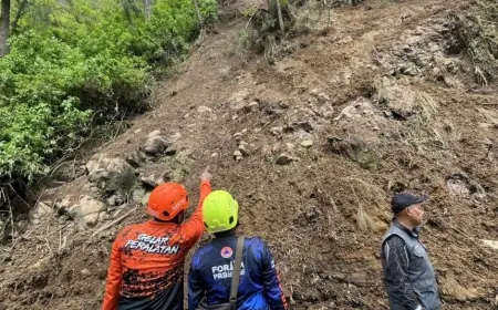 Berpotensi Longsor Susulan, Jalur Cangar Belum Bisa Dibuka